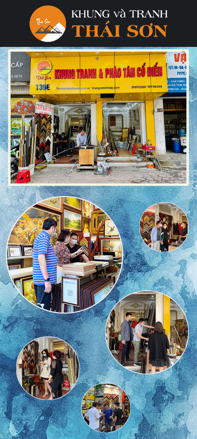 Khung Tranh Bản Đồ